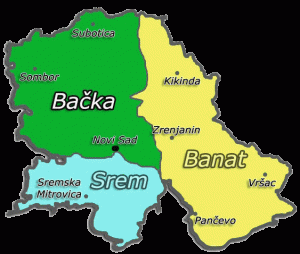 mapa srema srbija Srem, Banat i Bačka umesto Vojvodine   Koreni mapa srema srbija