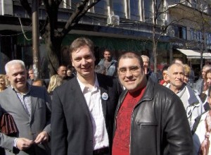 Vladimir Đukanović i Aleksandar Vučić