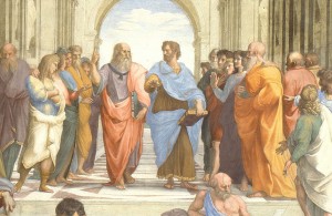 Atinska škola - Platon i Sokrat - Rafael