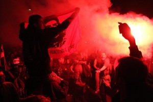 Mesto: Beograd Datum: 04.04.2017 Dogadjaj: POLITIKA - protestna etnja graðana nezadovoljnih rezultatima predsednièkih izbora Licnosti: